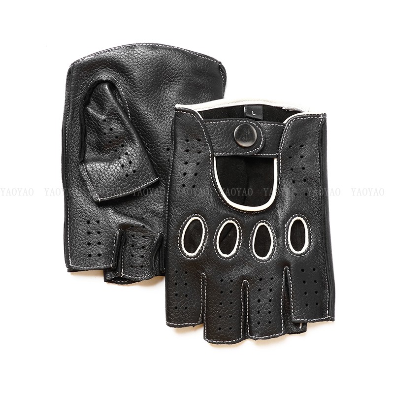 Workout Glove Gym - Guantes de Cuero Puro Real para