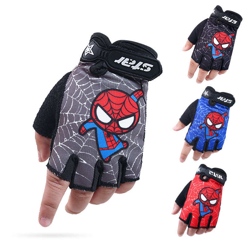 Cycling Glove Padded - Guantes de ciclismo elásticos antideslizantes para