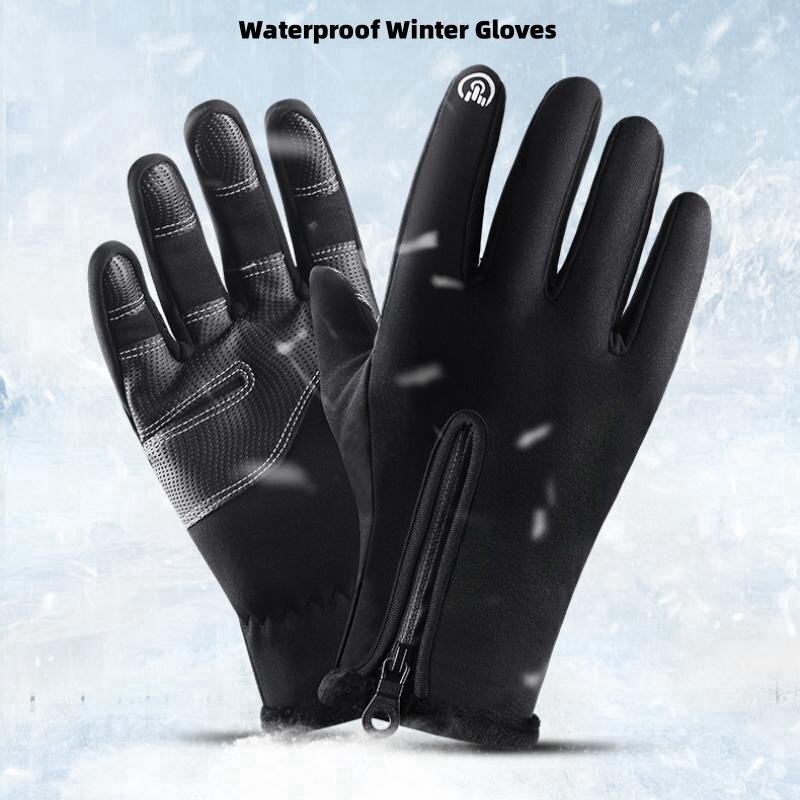 Leather Driving Glove - Guantes cálidos de invierno para hombre