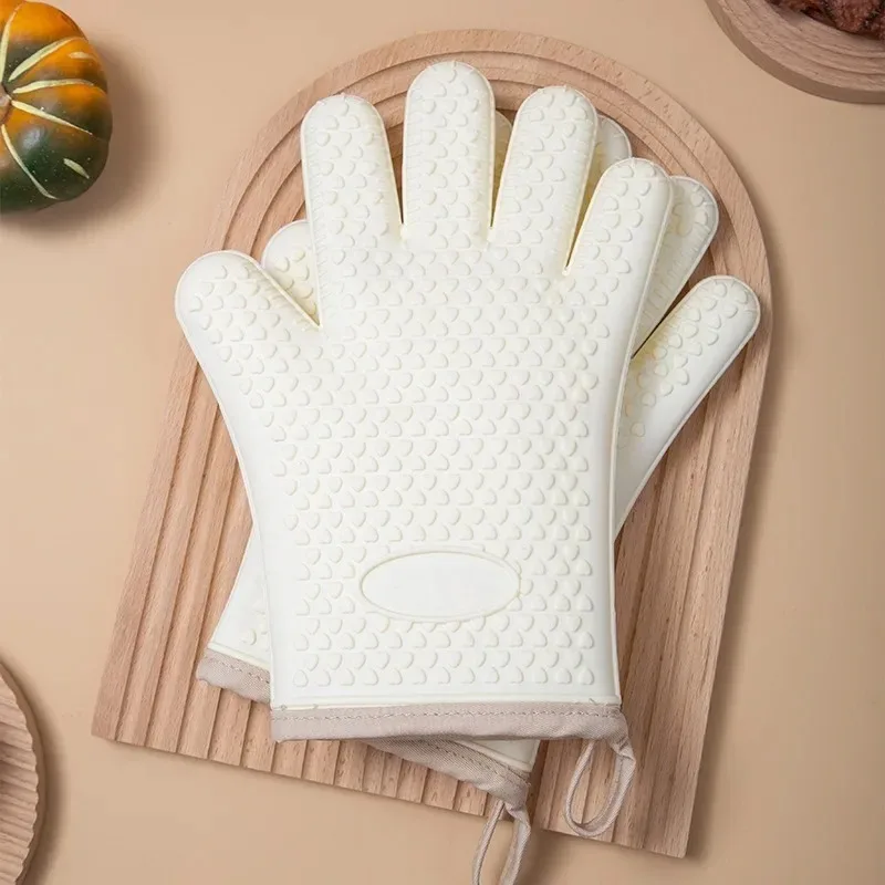 Oven Mitt Silicone - Cubierta de mano anticalor de 1