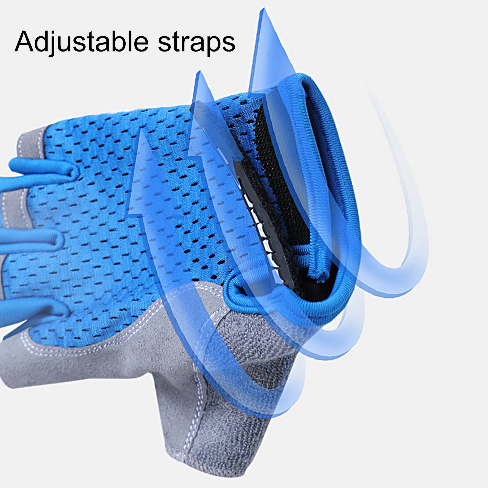 1 par de guantes antideslizant - Cycling Glove Padded reseña y precio