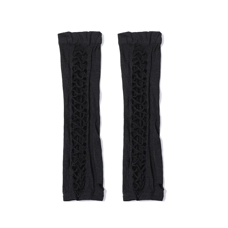 Guantes largos de encaje para  - Fingerless Glove Knit reseña y precio