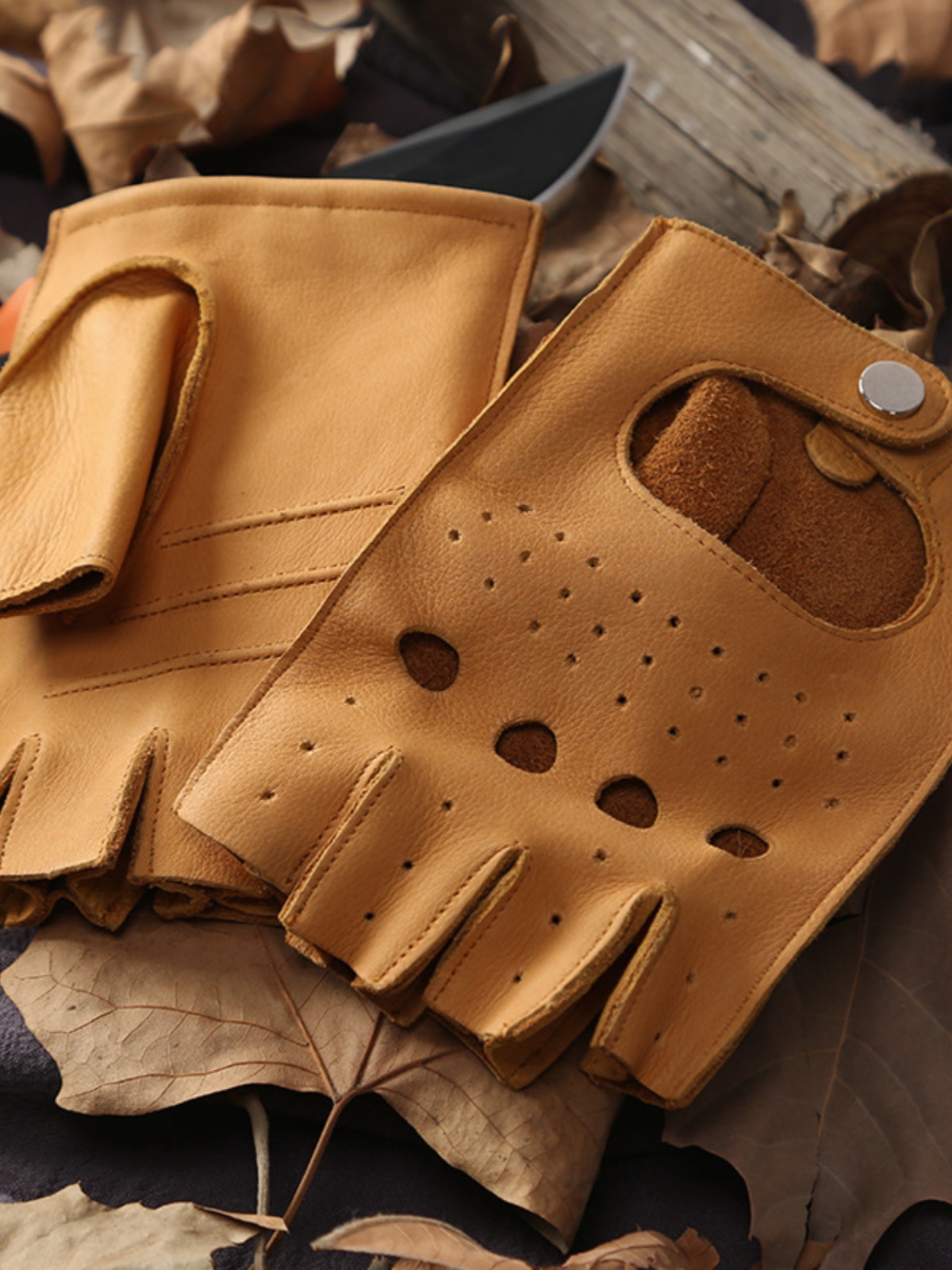 Guantes de Cuero para Hombre,  - Leather Driving Glove reseña y precio