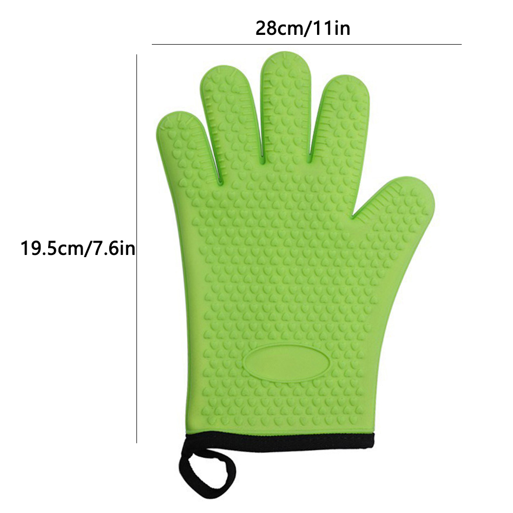1/2 unidades de manoplas para  - Oven Mitt Silicone reseña y precio