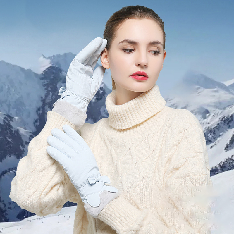 Guantes cálidos de invierno pa - Ski Glove Waterproof reseña y precio
