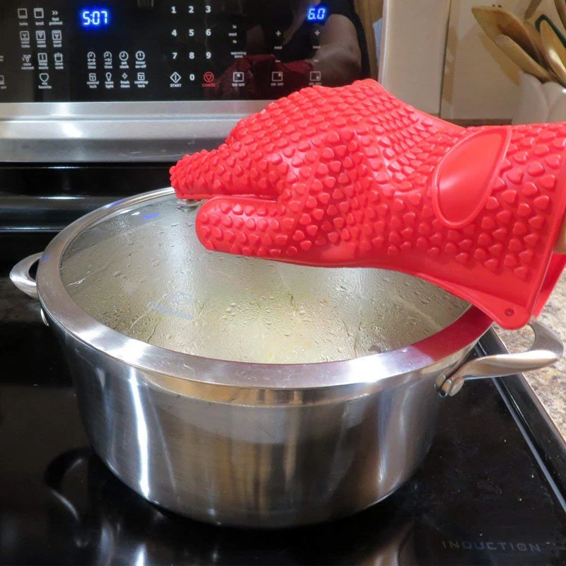 Guantes de silicona para barba - Oven Mitt Silicone reseña y precio