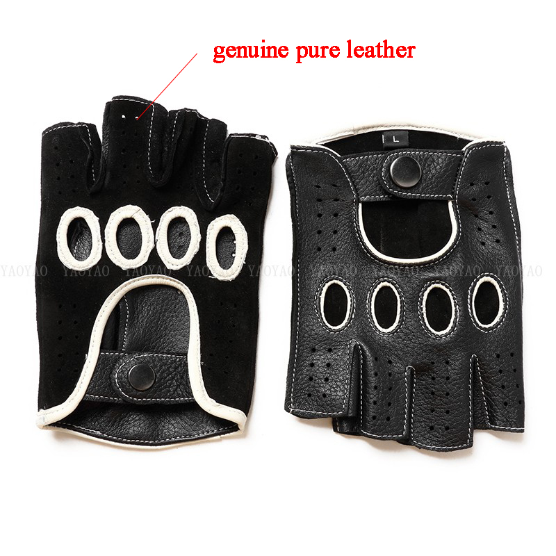 Guantes de Cuero Puro Real par - Workout Glove Gym reseña y precio
