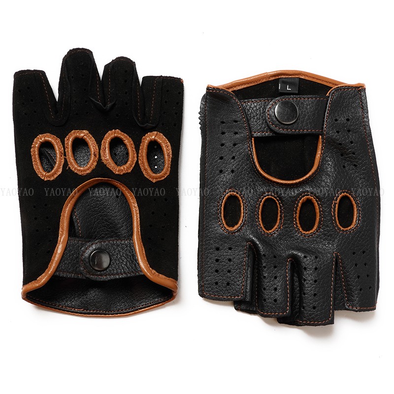 Guantes de Cuero Puro Real par - Workout Glove Gym reseña y precio