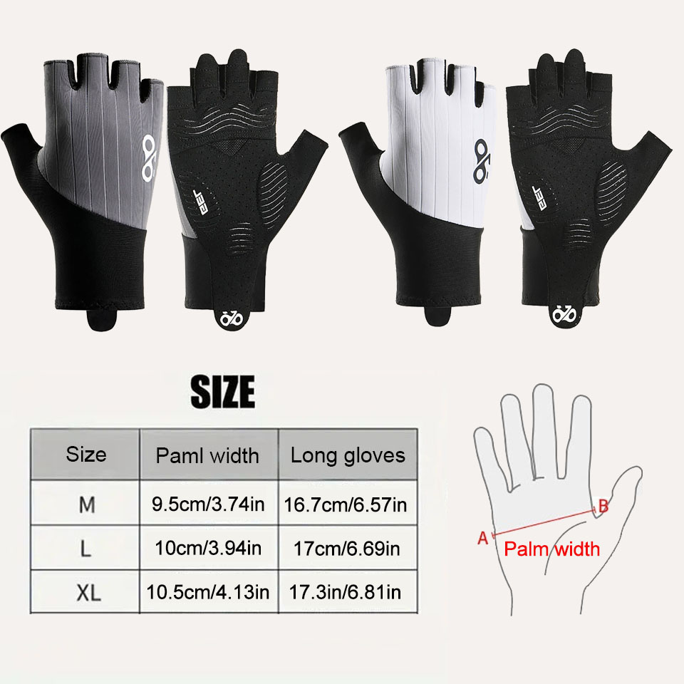 GTUBIKE-guantes de ciclismo de - Cycling Glove Padded reseña y precio