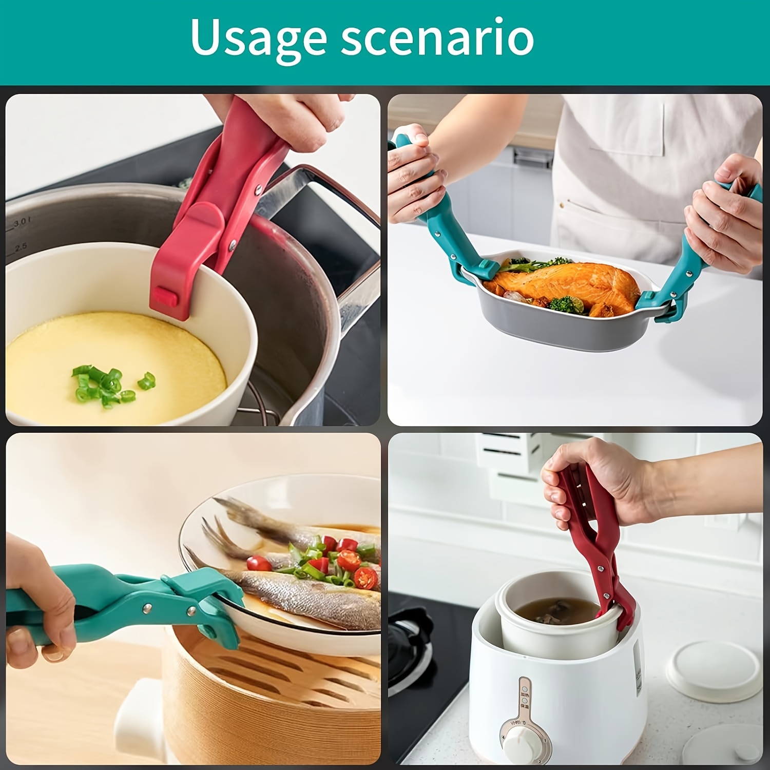 Guantes de horno resistentes a - Oven Mitt Silicone reseña y precio