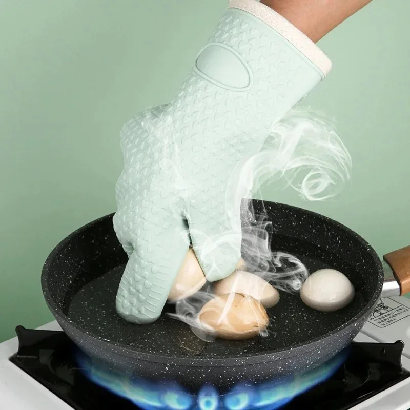 Cubierta de mano anticalor de  - Oven Mitt Silicone reseña y precio