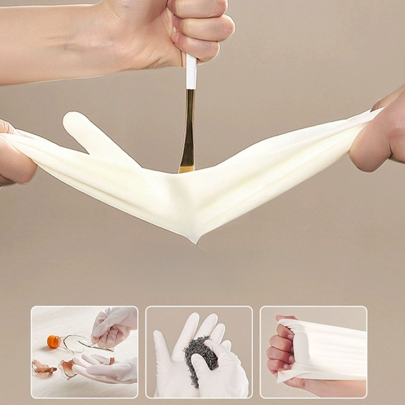 Guantes de nitrilo para lavar  - Dish Glove Rubber reseña y precio